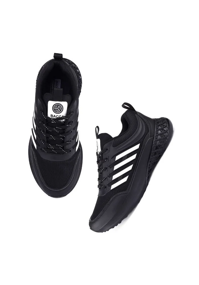 Bacca Bucci Black Night Glider Elite Sportsperson’s All-Round Footwear for Men | Best Price UAE